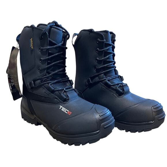 Ski-Doo NEW Unisex Men's Size 12 Tec + Black Moisture Wicking Snowmobile Boots - Picture 11 of 13